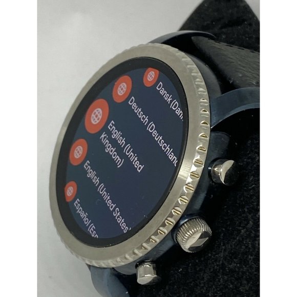 Fossil Gen 3 Authentic Genuine Smart Watch Custom Band FTW4004 LT60
